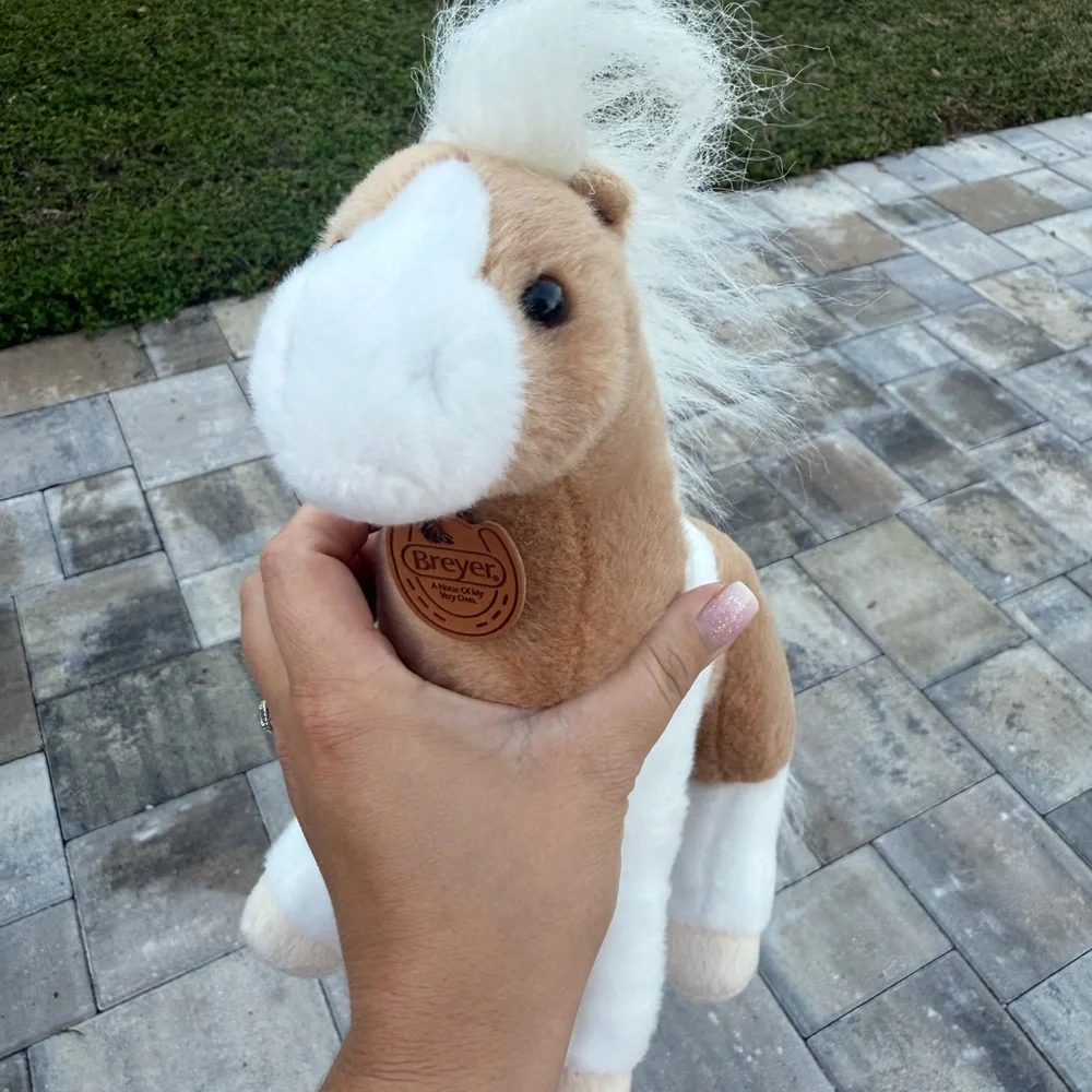 Breyer Horse Plush Brown and White Horse Toy‎